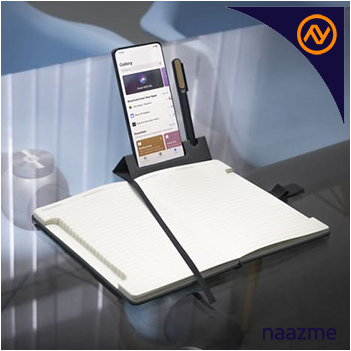15w wl deluxe notebook with phone stand